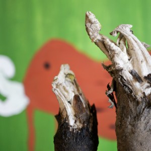 Japanische Klette Experiment