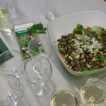 Wildpflanzen-Linsensalat