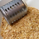 Geraspelte Stieleicheln