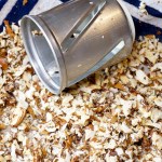 Eicheln der Roteiche geraspelt