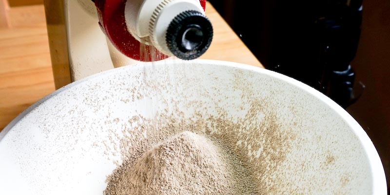 Eichel-Küche Teil 3. Das Eichelmehl ist fertig