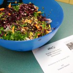 Linsensalat mit Löwenzahnwurzeln