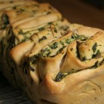 Bärlauch-Dinkel-Faltbrot