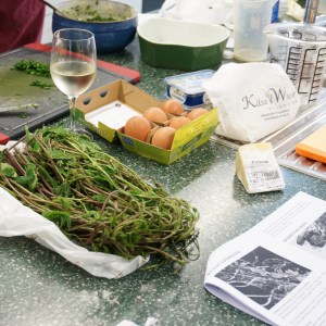 Hopfensprossen für die Quiche