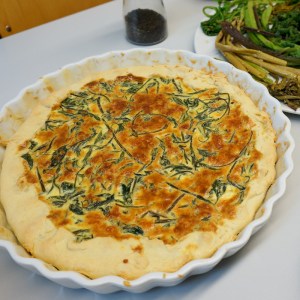 Hopfensprossen-Quiche
