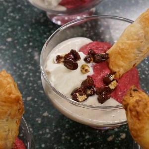 Salzig glasierte Bucheckern