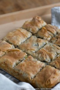 Griechische Wildpflanzenpastete