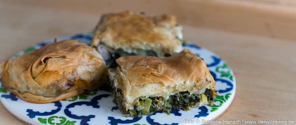 Wildes Rezept zum Wochenende: Griechische Wildpflanzenpastete