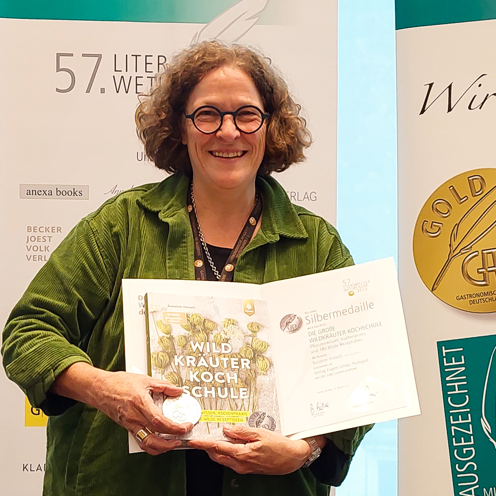 Silbermedaille für meine Wildkräuter-Kochschule